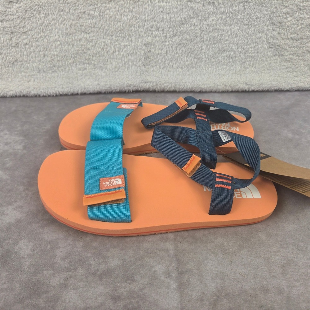 The North Face Skeena Sandal Scuba Blue Orange Big Kid 6 NF0A7W5W